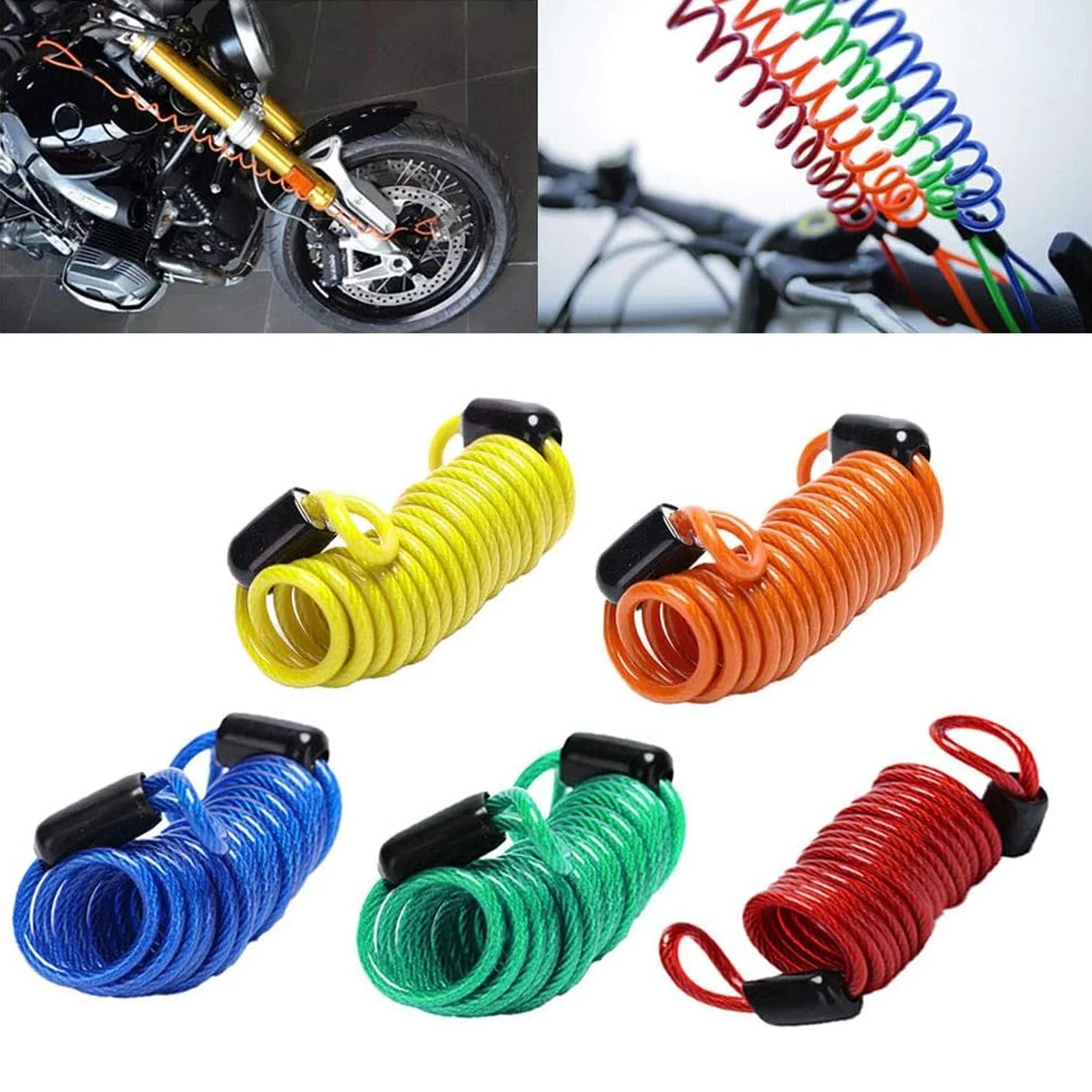9003 3-Digit Travel Combination Lock of Zinc Alloy, Small Safe Combination Padlock Resettable Number Lock Small Colorful Code Locks for Lockers Suitcases Luggage With Safety Lanyard Spring Coil Wire Disc Brake Lock Reminder Cable - Image 3