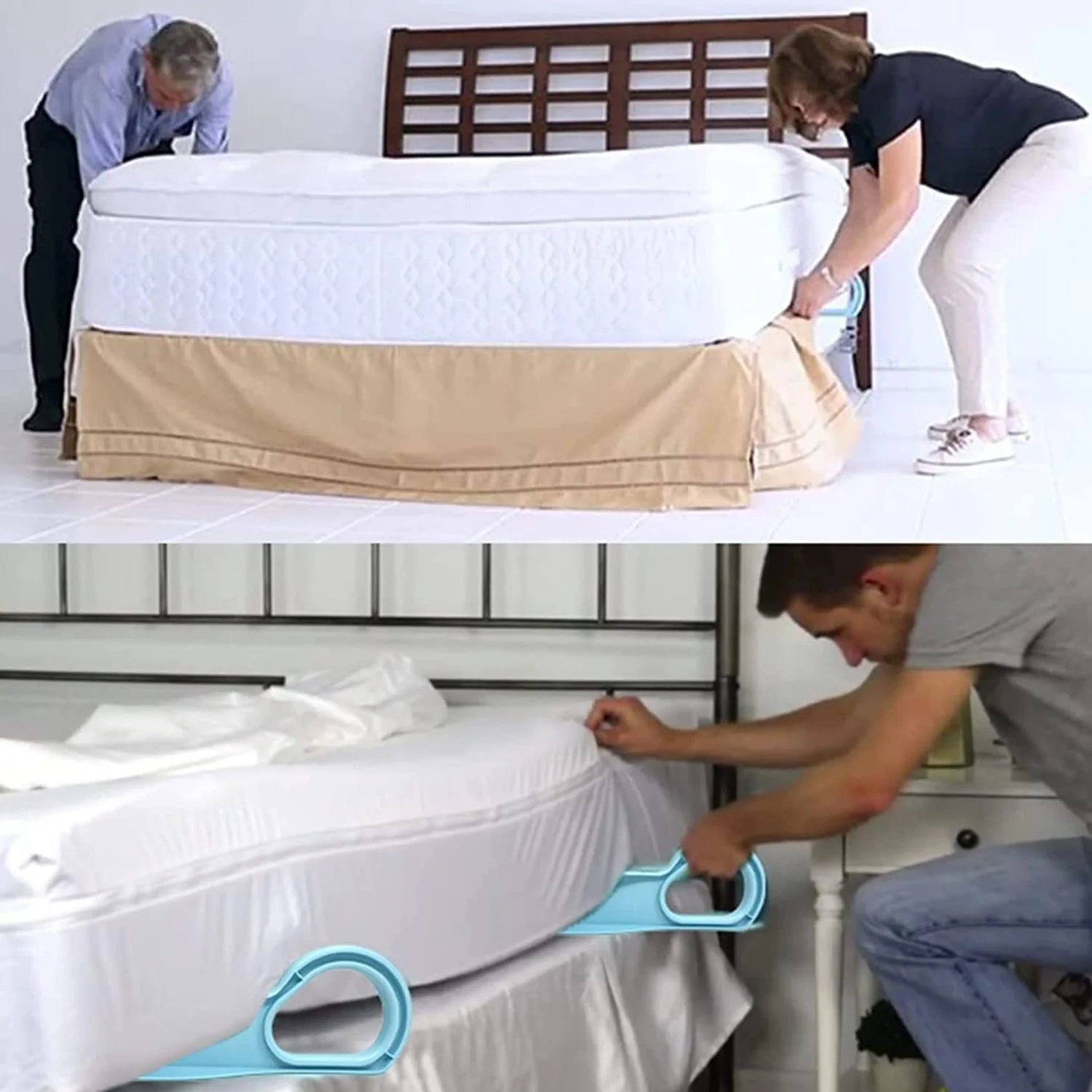 9013 Mattress Lifter Bed Making & Change Bed Sheets Instantly helping Tool ( 1 pc ) - Image 3
