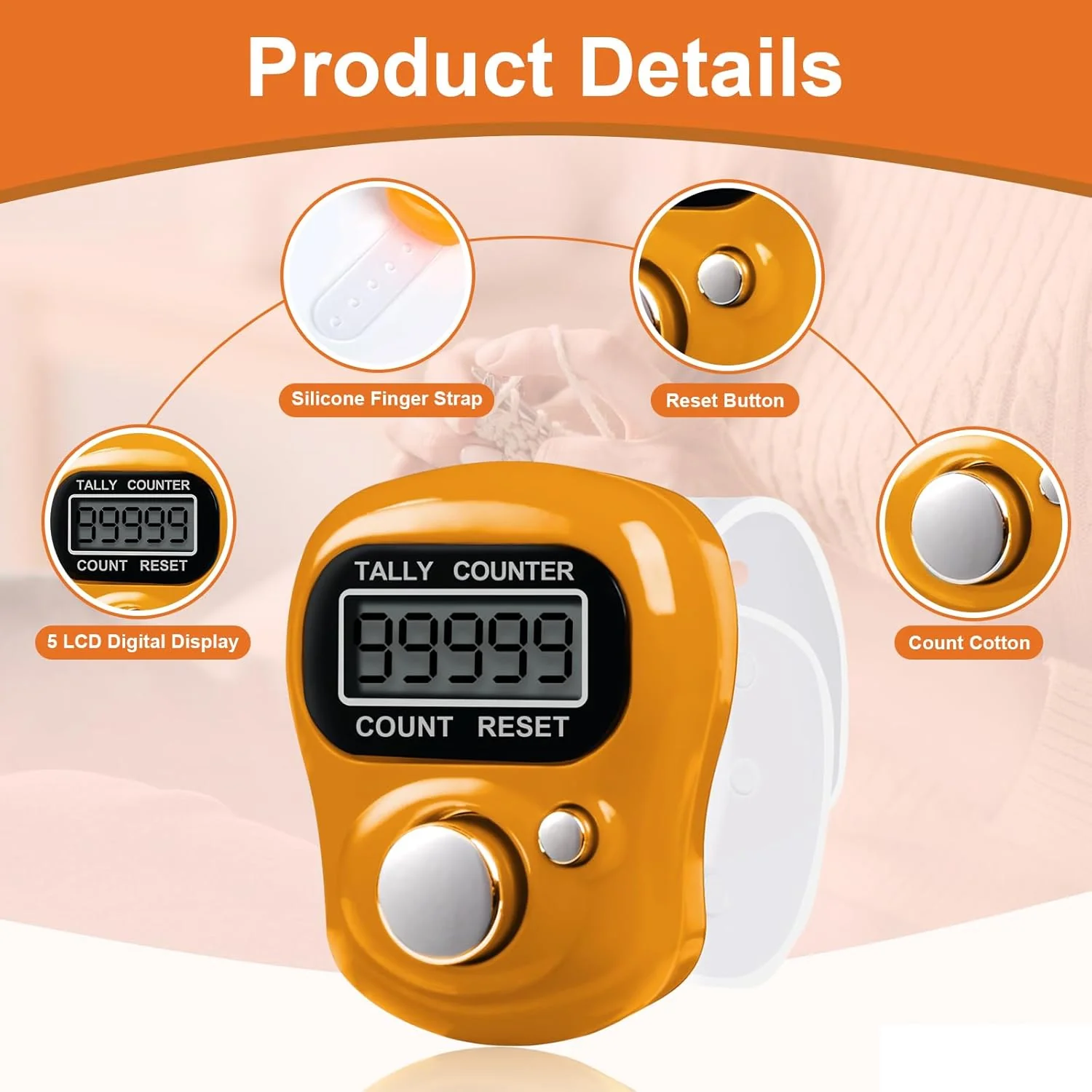 9041 Mini Digital Hand Tally Counter - Image 7