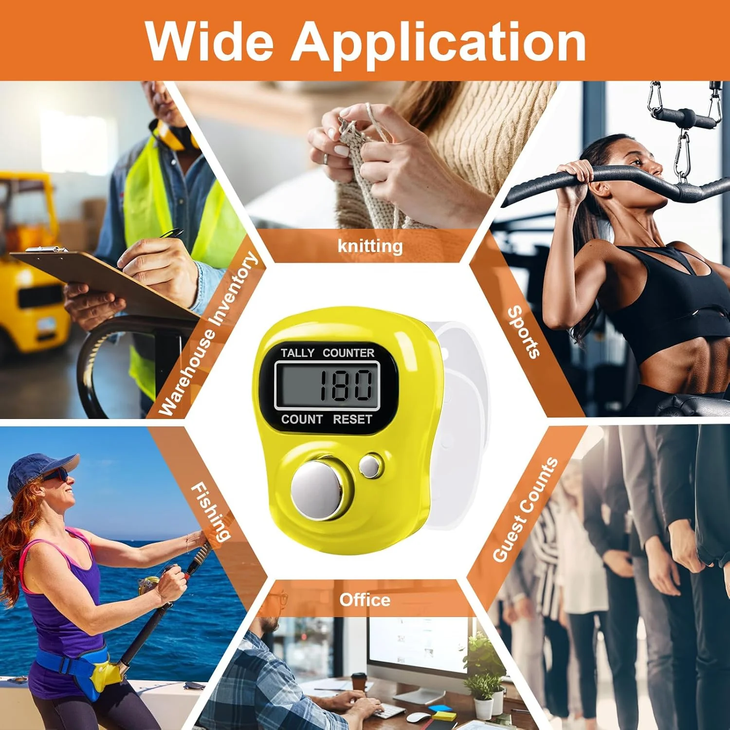 9041 Mini Digital Hand Tally Counter - Image 8
