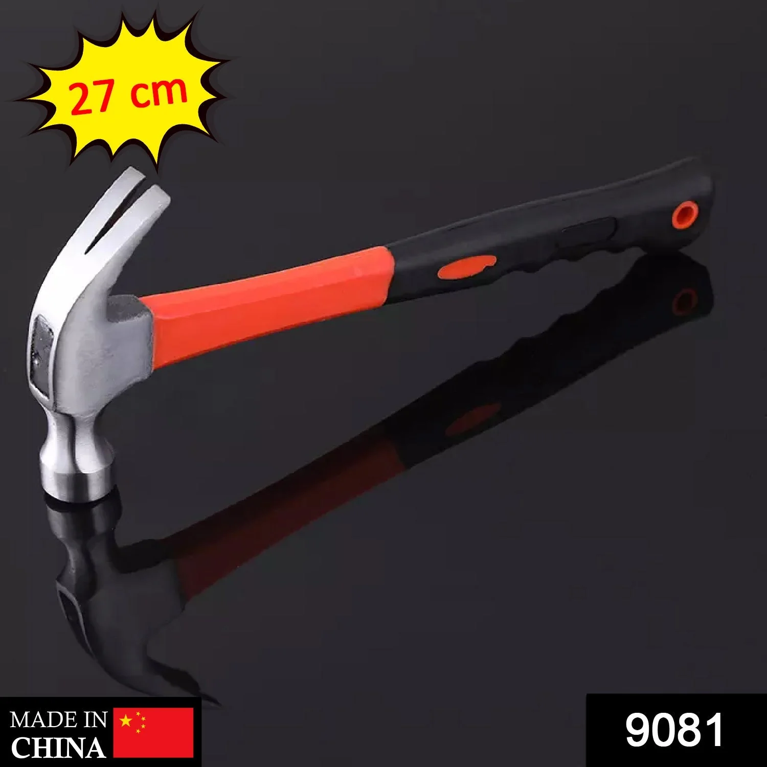 9081 Fibreglass Nail Hammer 27cm - Image 2