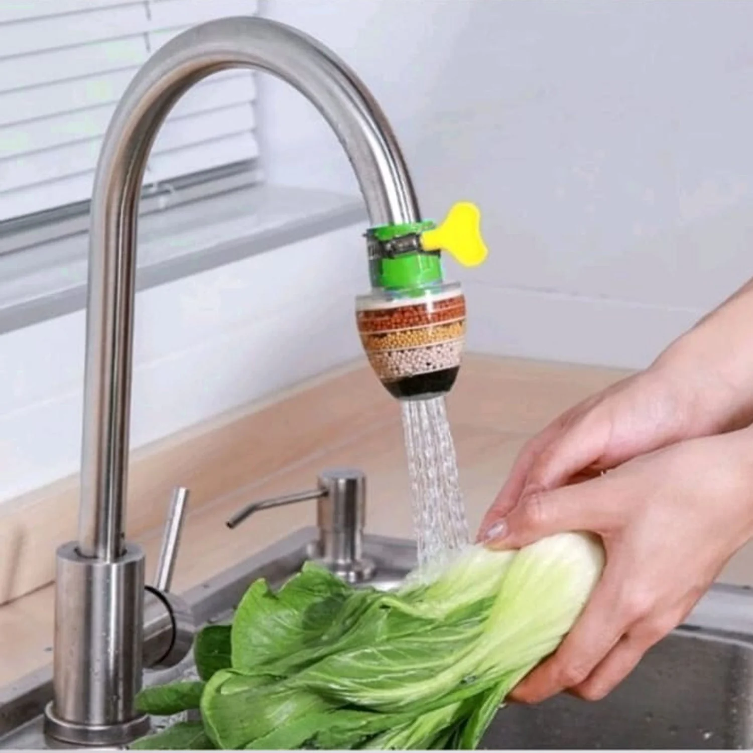 9092 Water Faucet, Clean Purifier Filter Cartridge Water Tap (Six Layer Purifier) - Image 7