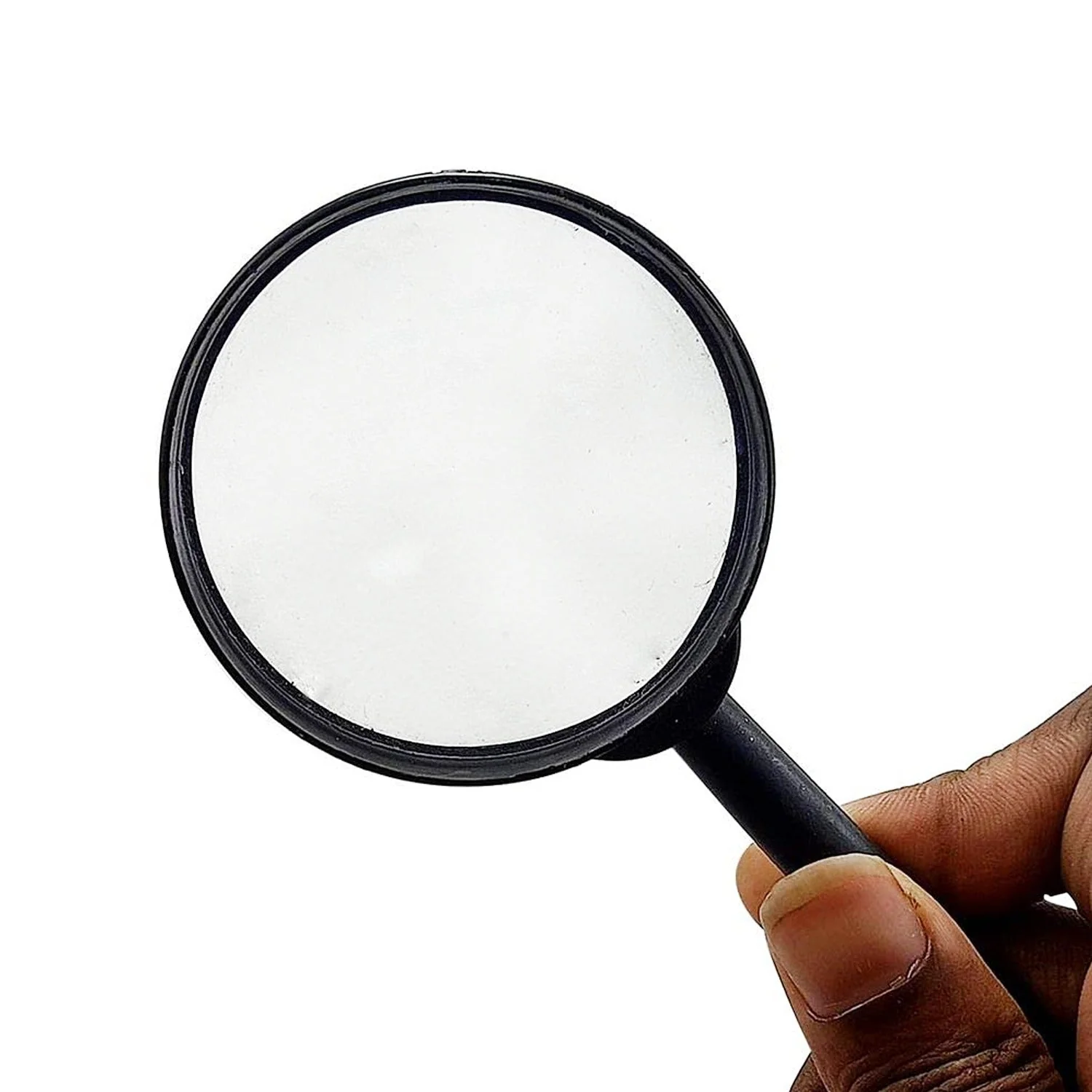 9144 Magnifying glass Lens - reading aid made of glass - real glass magnifying glass that can be used on both sides - glass breakage-proof magnifying glass, Protect Eyes, 75mm & 50mm (2pc Set) - Image 7