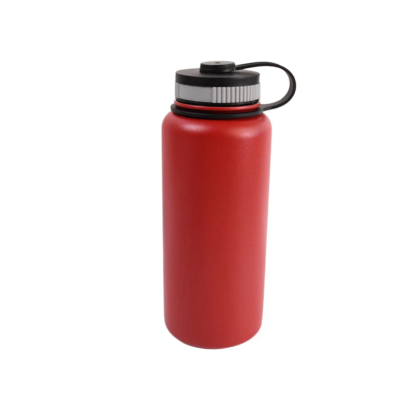 9803 SS Double Wall Vacuum-Insulated Drink Water Bottle (1000 ML / Mix Color) - Image 6