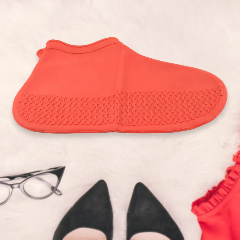 A06513 Non-slip Silicone Waterproof Shoe Cover – Durable Rain Protection (Medium) - Image 3