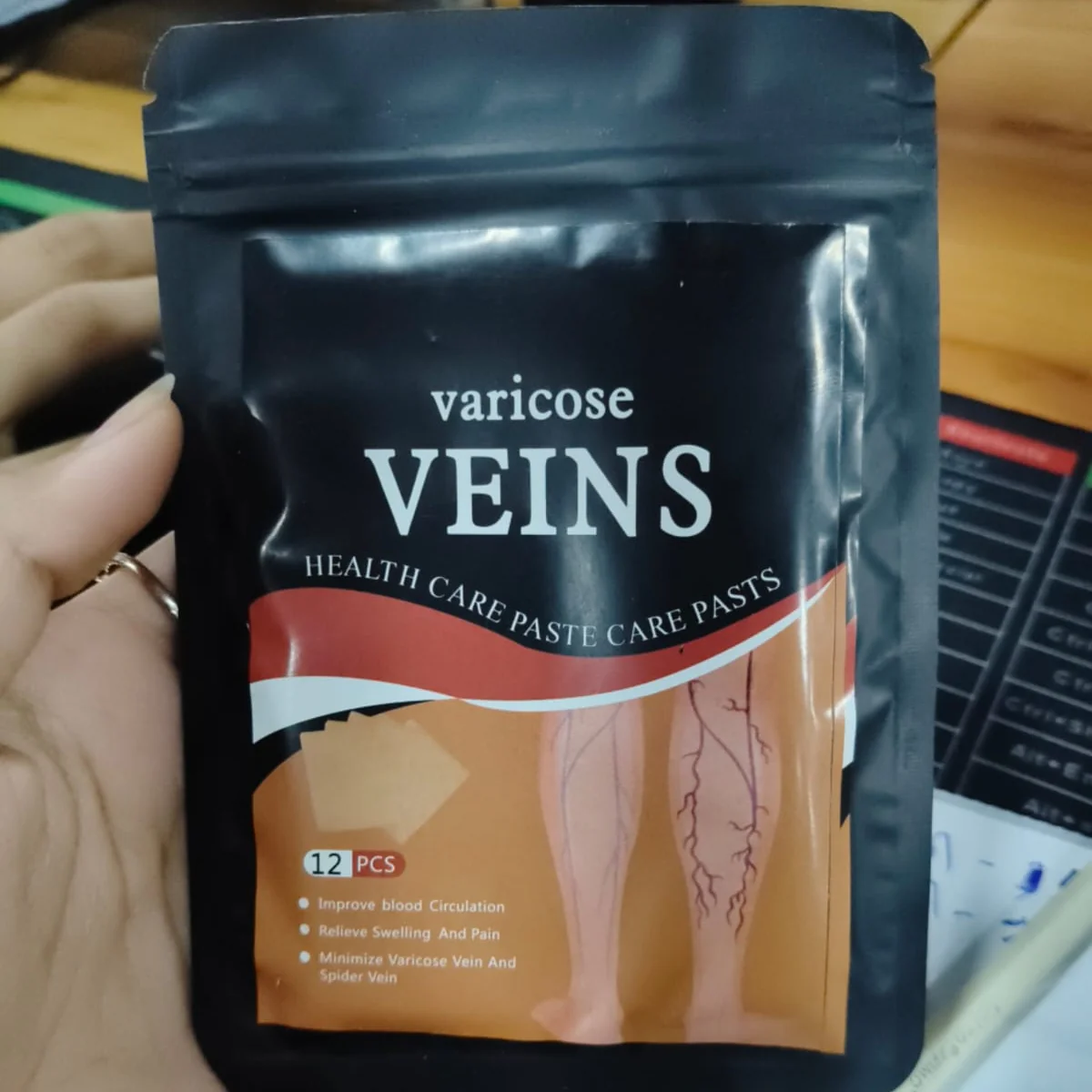 A06566 Varicose Vein Relief Patches (Pack of 12 pcs) - Image 5