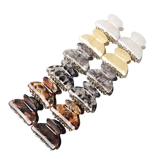 AM1020 Acrylic Hair Claw Clips for Girls & Women - 1 Pcs - Image 4