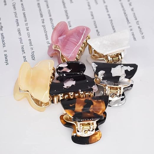 AM1020 Acrylic Hair Claw Clips for Girls & Women - 1 Pcs - Image 6