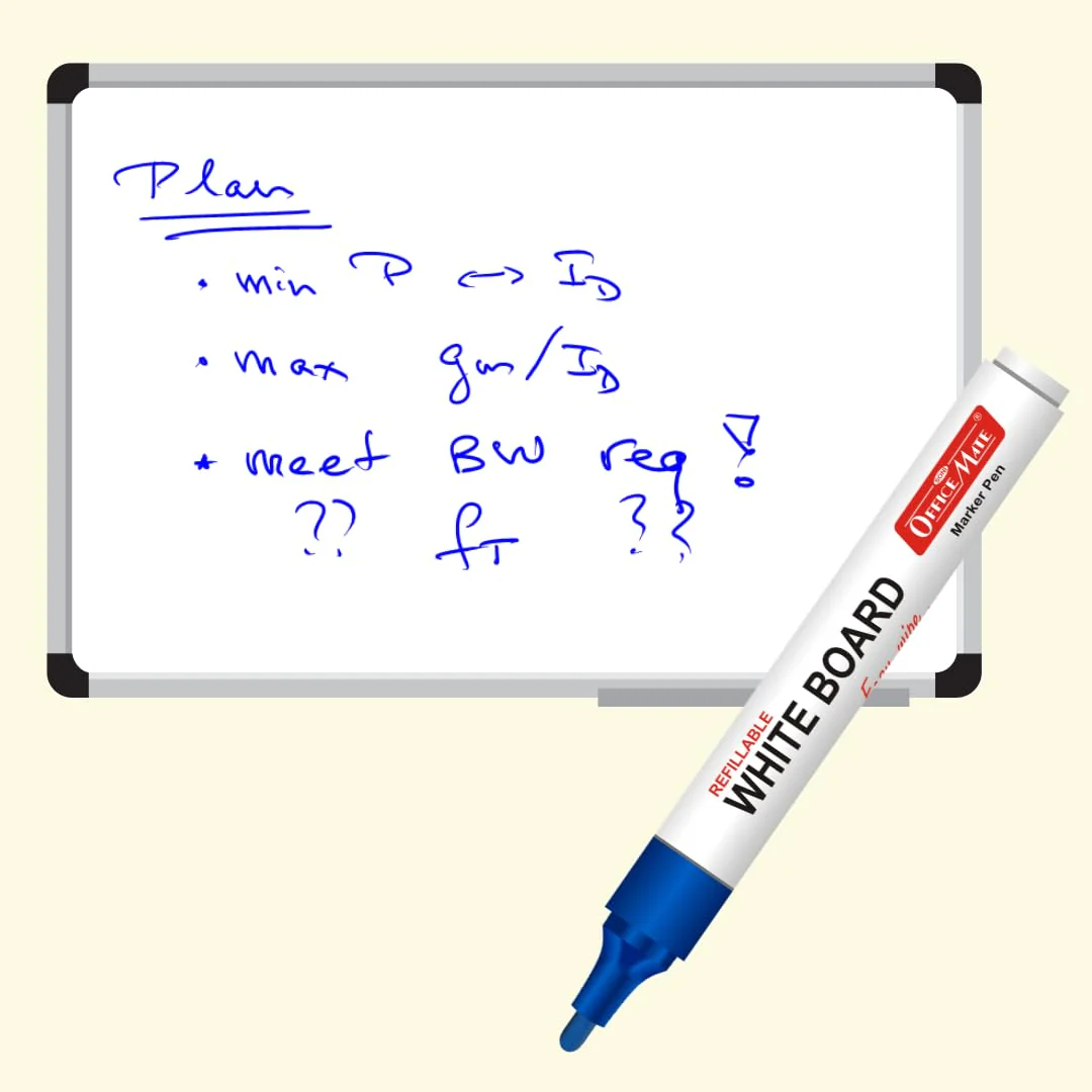 AM5069 Refillable Whiteboard Marker Pen For Office,College (Medium) - Image 3