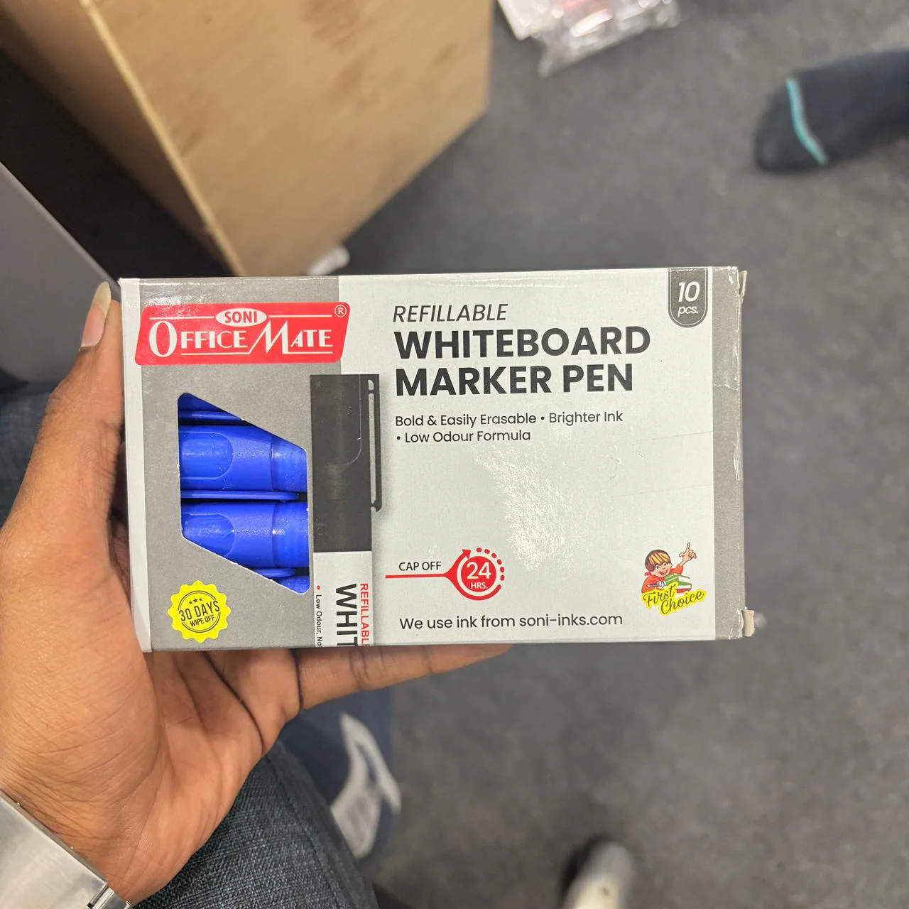 AM5069 Refillable Whiteboard Marker Pen For Office,College (Medium) - Image 4
