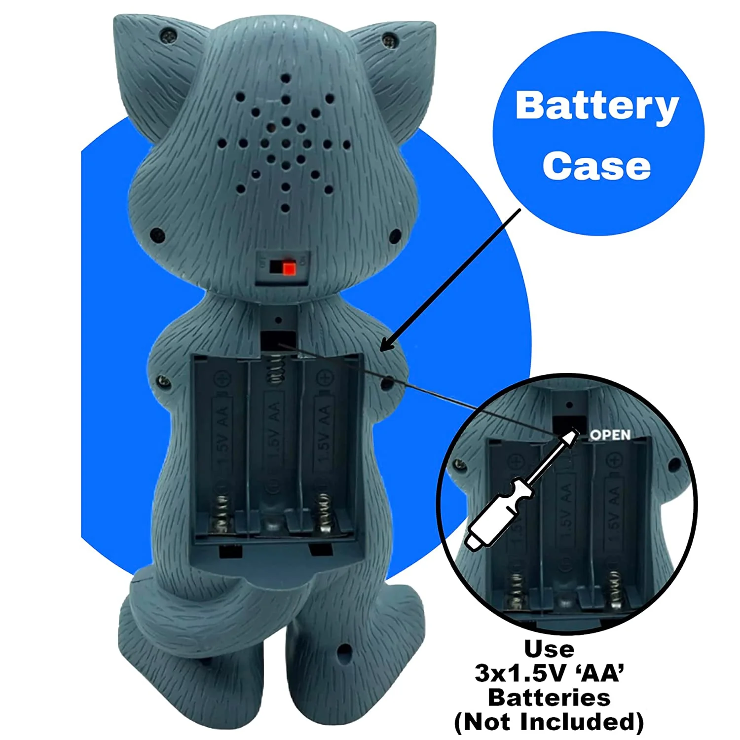 AM0081 Plastic Intelligent Mimicking Tom Talking Toys for Kids 3+Ages - Image 4