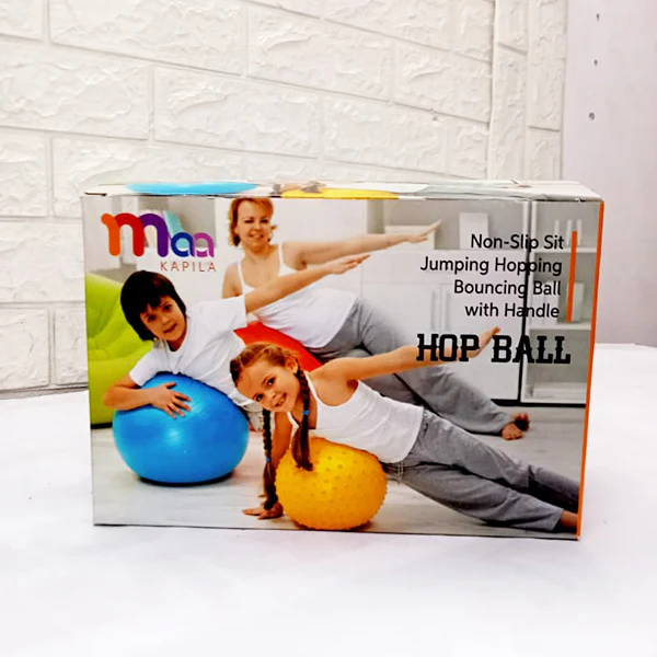 AM0107 Rubber Hop Ball for Children - 75 CM - Image 6