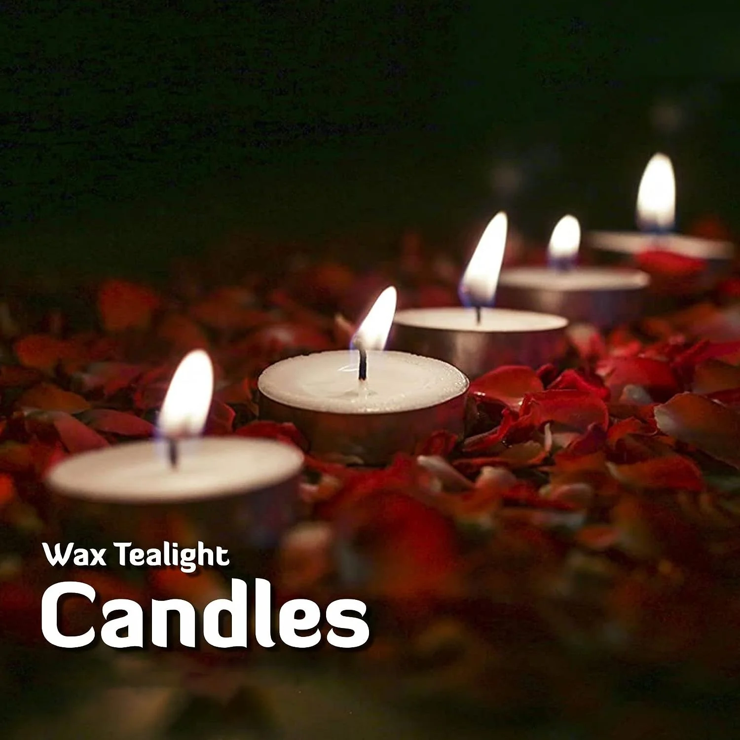 AM0150 Tealight Candle White (Pack of 10, 6 GM) 1 BOX - Image 2