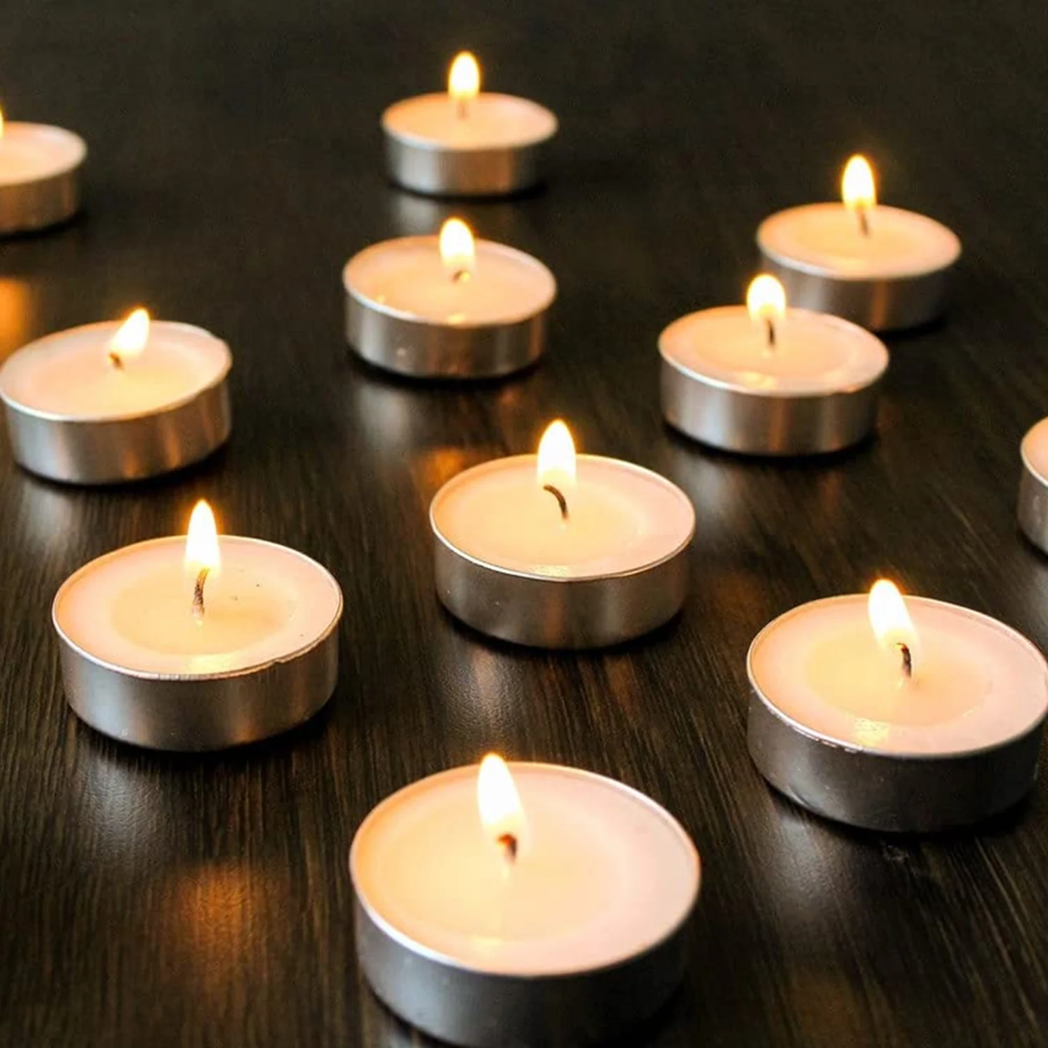 AM0150 Tealight Candle White (Pack of 10, 6 GM) 1 BOX - Image 4