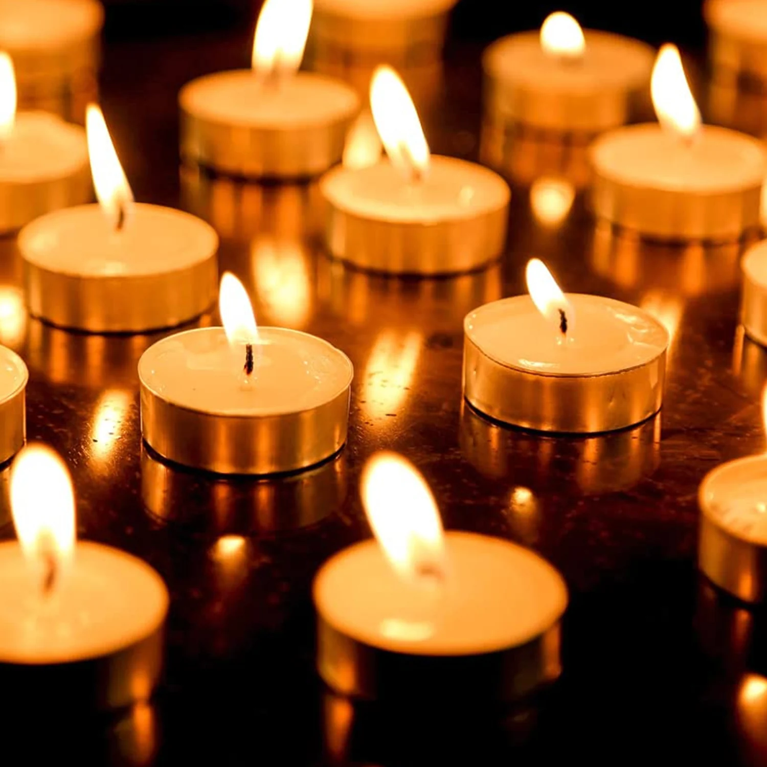 AM0150 Tealight Candle White (Pack of 10, 6 GM) 1 BOX - Image 6