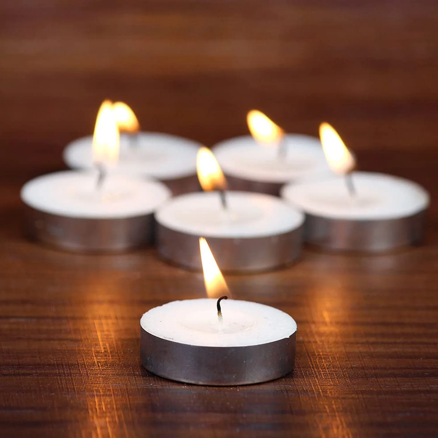 AM0150 Tealight Candle White (Pack of 10, 6 GM) 1 BOX - Image 9