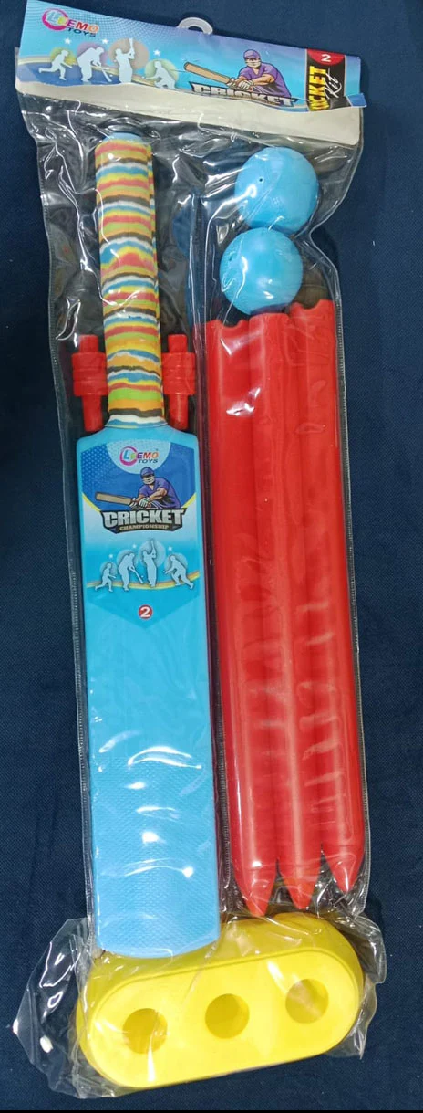 AM0192 Premium Junior Cricket Kit with Bat, Stump, Bails, Ball & Stump Holder - Image 2