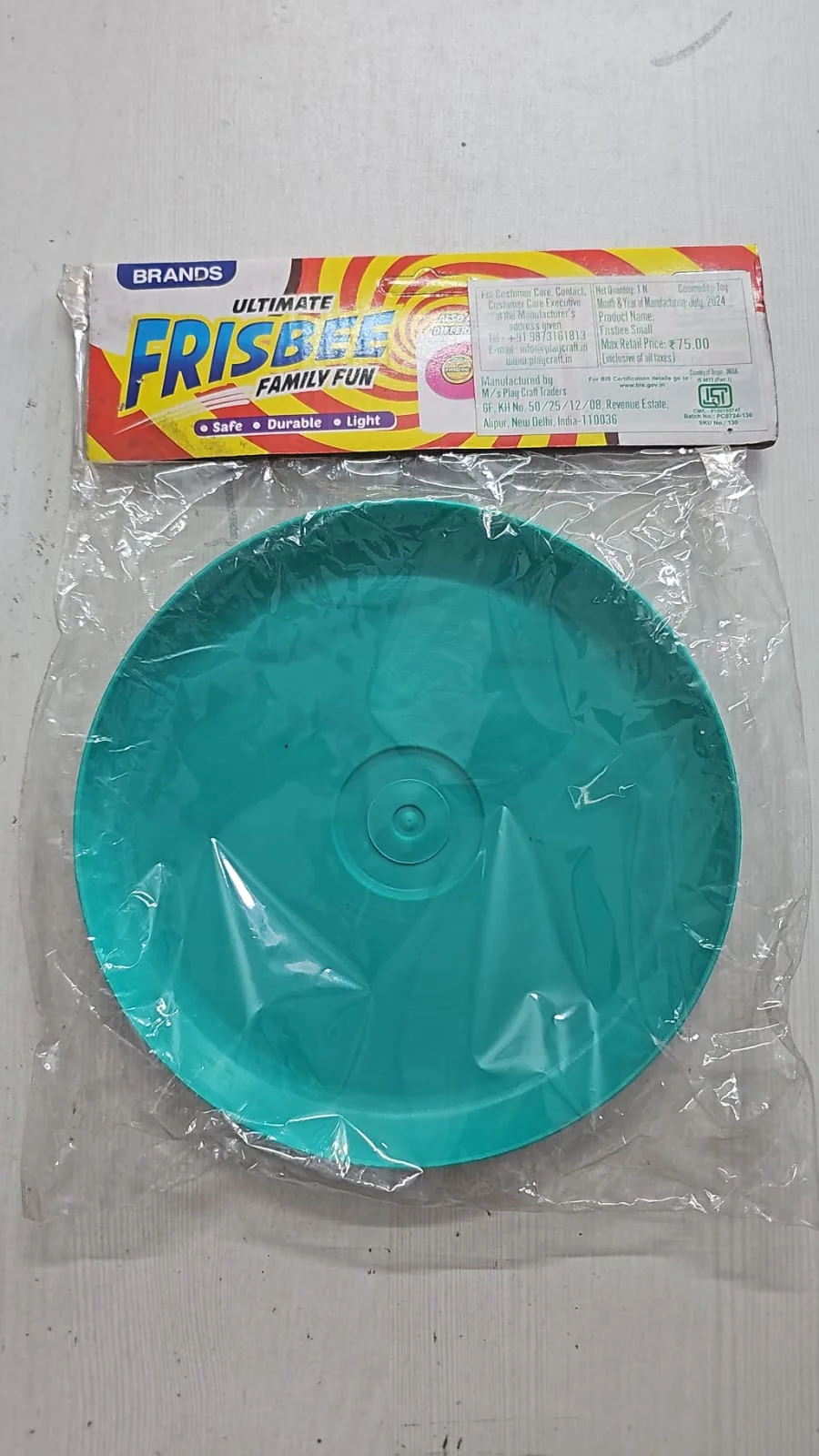 AM0193 Flying Disk for Kids | frizbee disc for Adults | Flying Spinner for Dog Toys Light Weight (Pack of 1) - Image 7