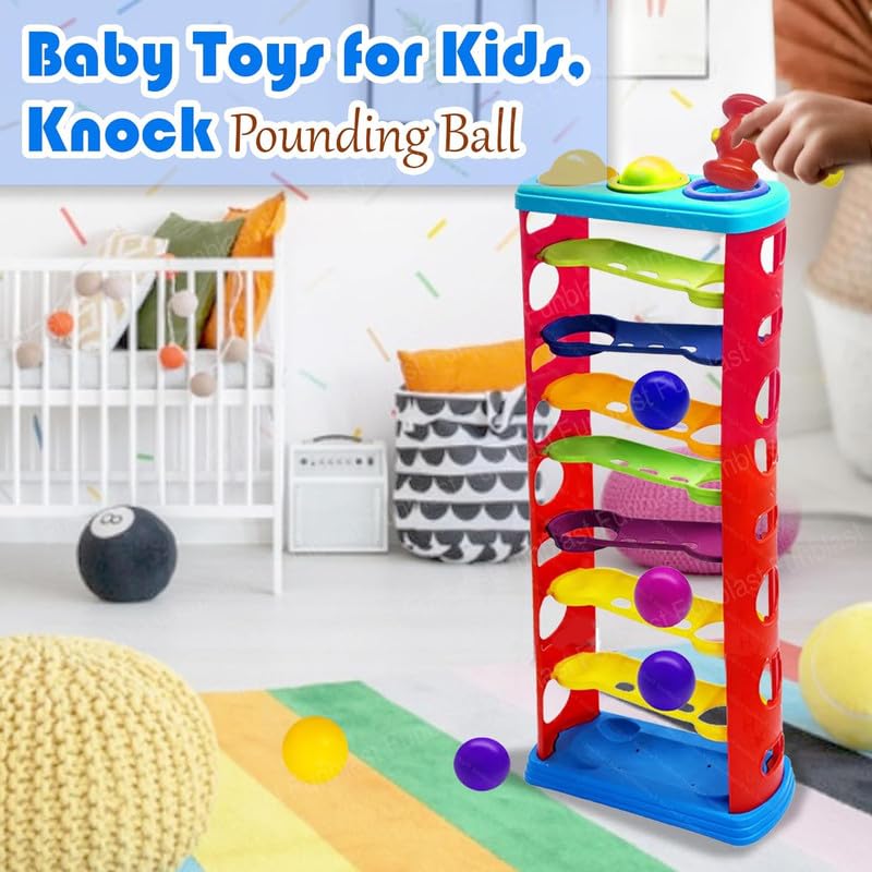 AM0237 Hammer Ball Toy Set with 6 Balls 1 Hammer - Image 6