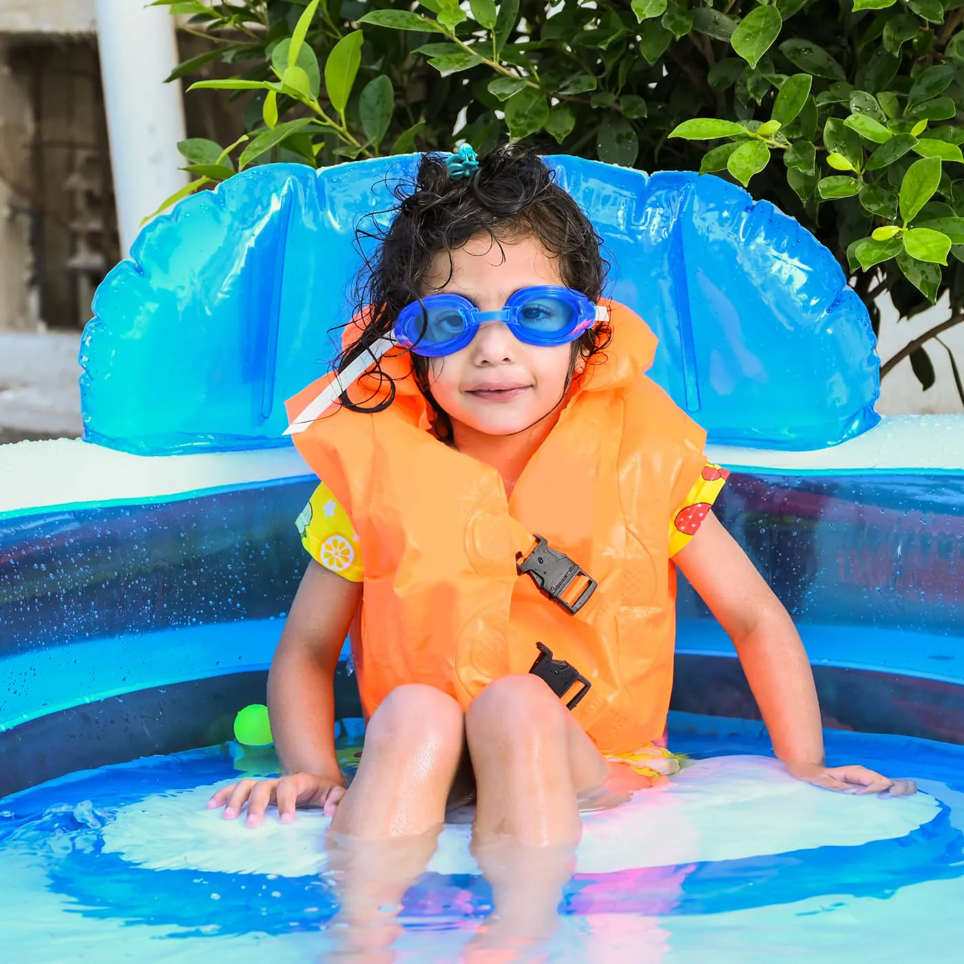 AM0384 Swimming Air Jacket for Kids 3 to 6 Years (Pack of 1) Multicolour - Image 6
