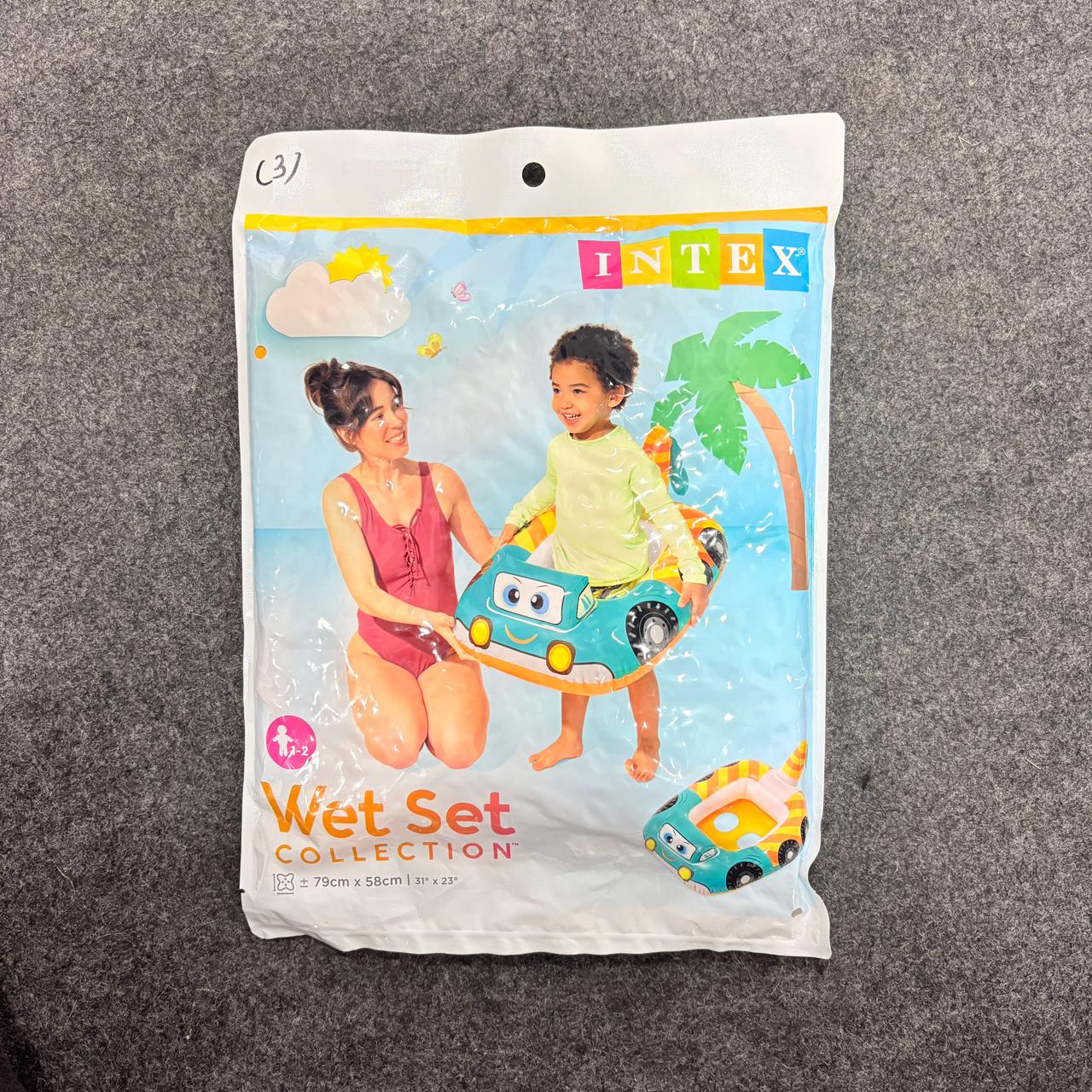 AM0386 Swimming Pool Vehicle Shape Inflatable Ring for Kids - 59586NP - Image 2
