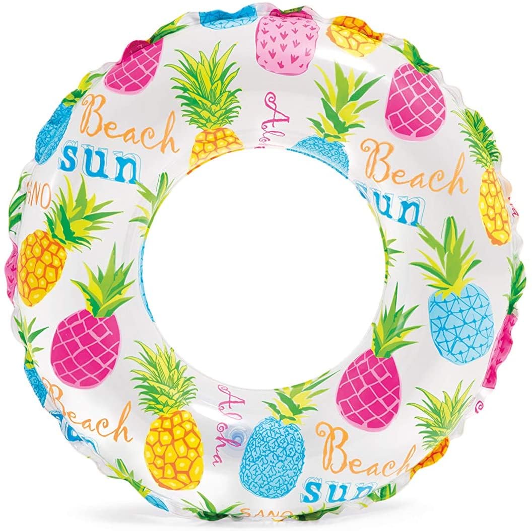 AM0388 24 inch Lively Print Swim Rings for Kids - 59241NP