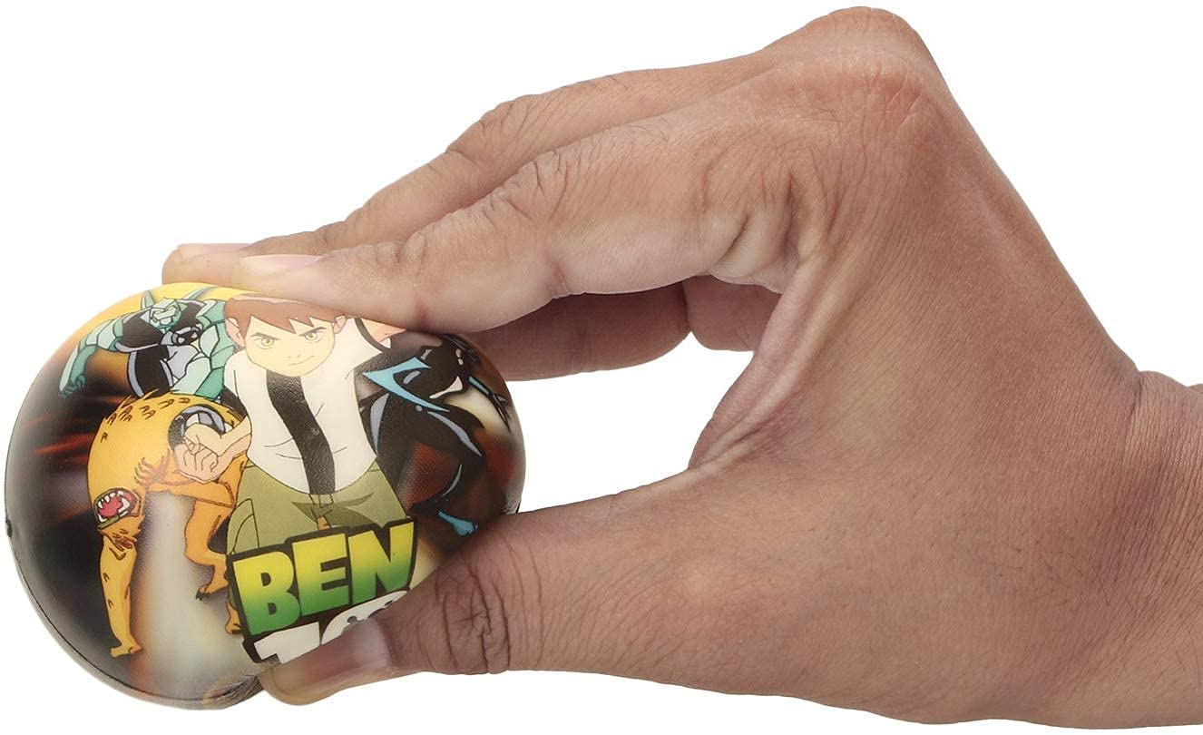 AM0392 Mix Printed Sponge Ball 1 Pcs - Image 2