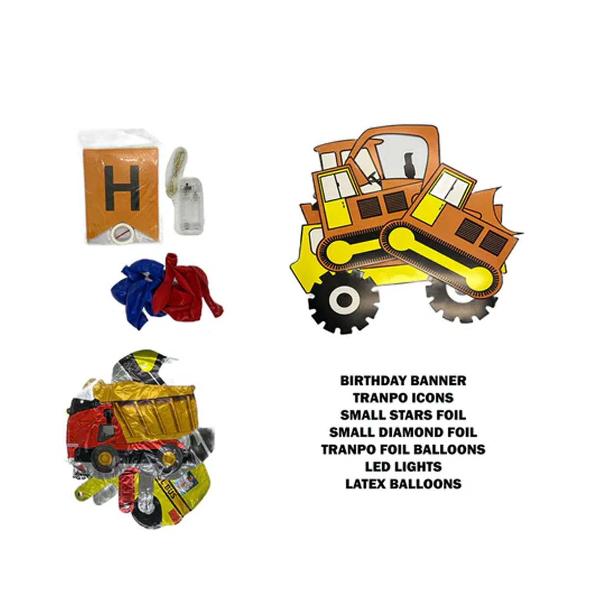 AM0441 Happy Birthday Decoration Kit (NO.0140) - Image 2
