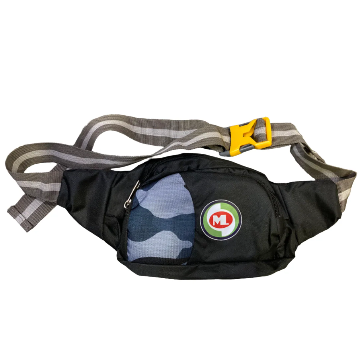 AM0582 straight zip waist bag Waist Bag for Men,Women/Fanny Pack for Hiking Travel Camping Running Sports (Multicolor) - Image 3