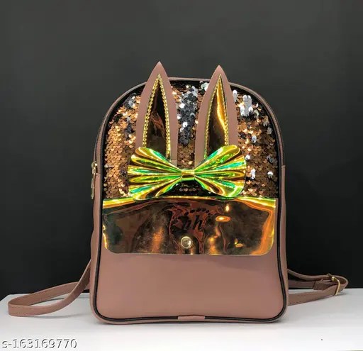 AM0595 ADORABLE BACKPACK FOR WOMEN (L 10" x W 3" x H 11.5" )