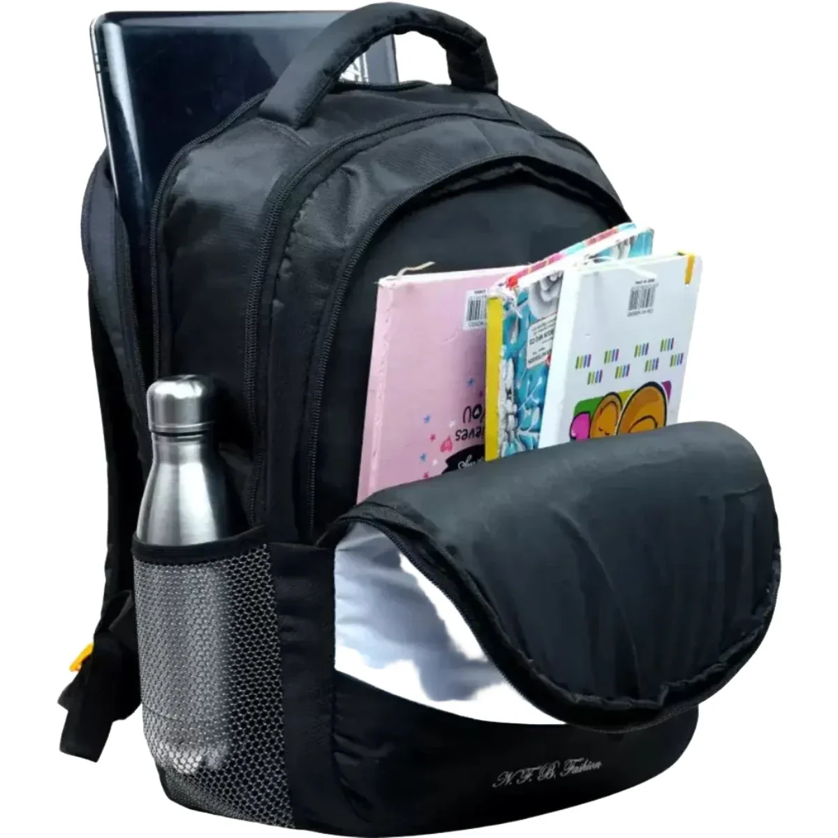 AM0598 NFB Casual Printed School Bag/Collage Backpack for Unisex - Image 5