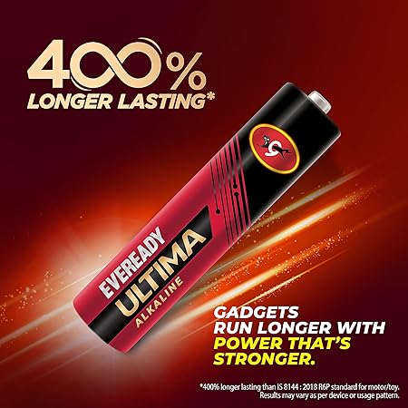 AM0783 Eveready Ultima AAA Battery 400% Long Lasting, Highly Durable -1 pcs - Image 5