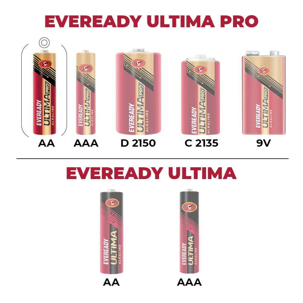 AM0784 Eveready Ultima AA Battery 400% Long Lasting - Image 6