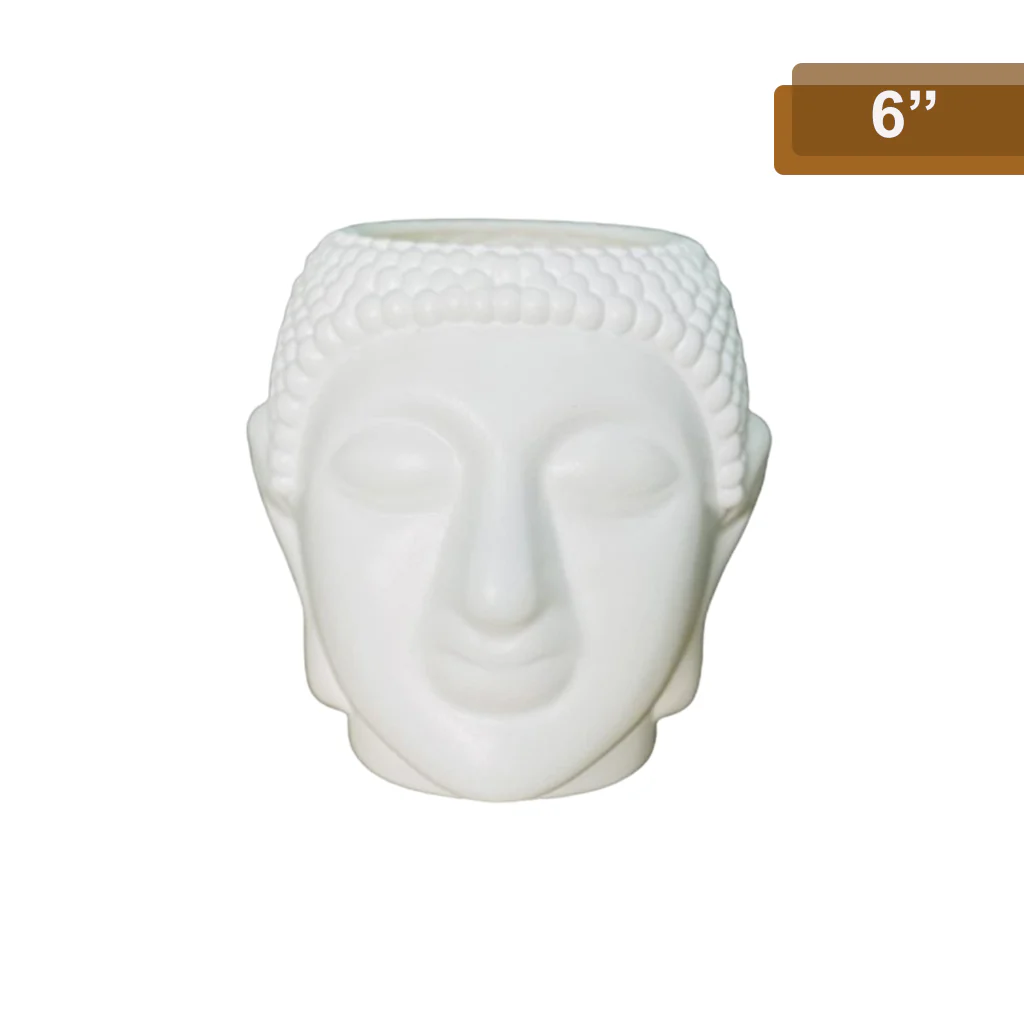 AM0822 Buddha Pot 6 inch Flower Plant Plastic Pot - Image 2