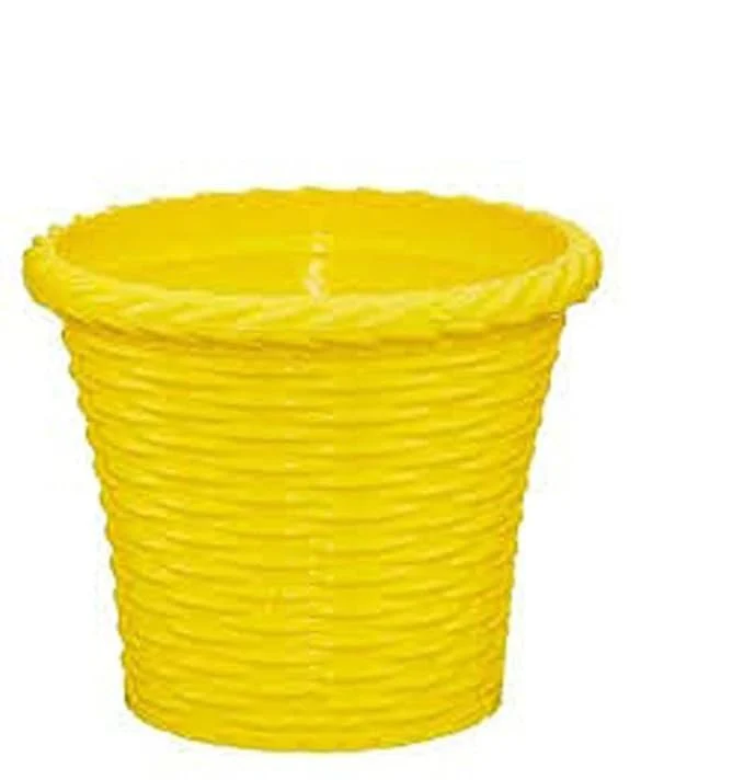 AM0825 Ap Juhi Pot 6 inch -Multicolor Designer Plastic Flower pots - Image 3