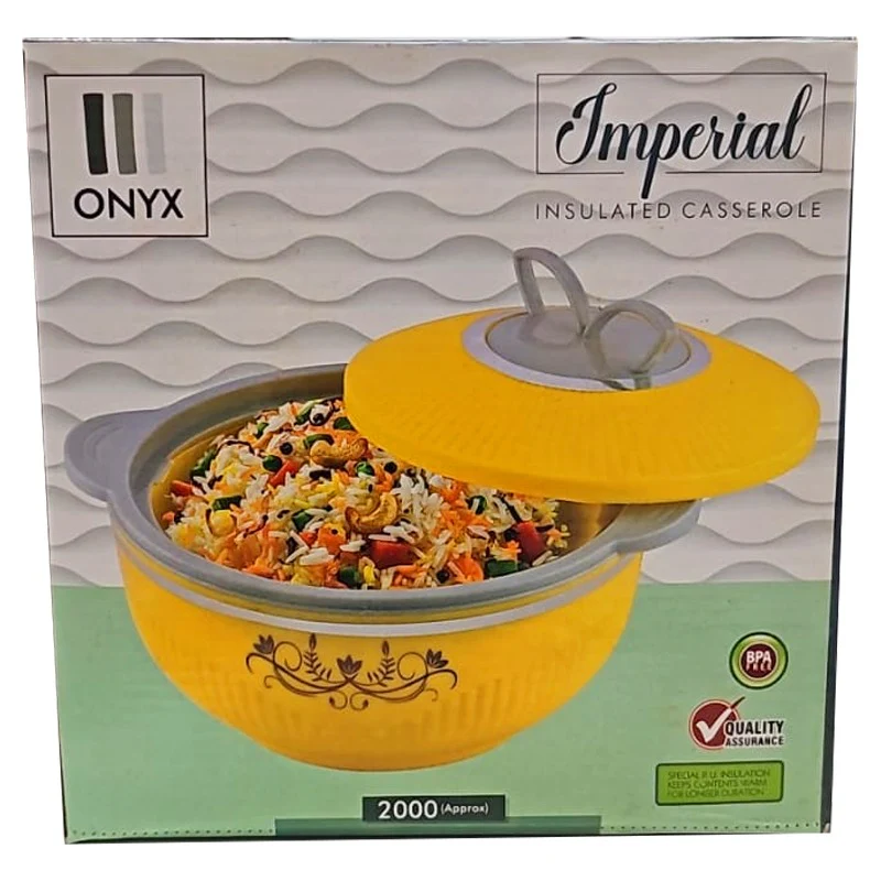 AM0917 IMPERIAL Double walled inner stainless steel casserole - Image 7