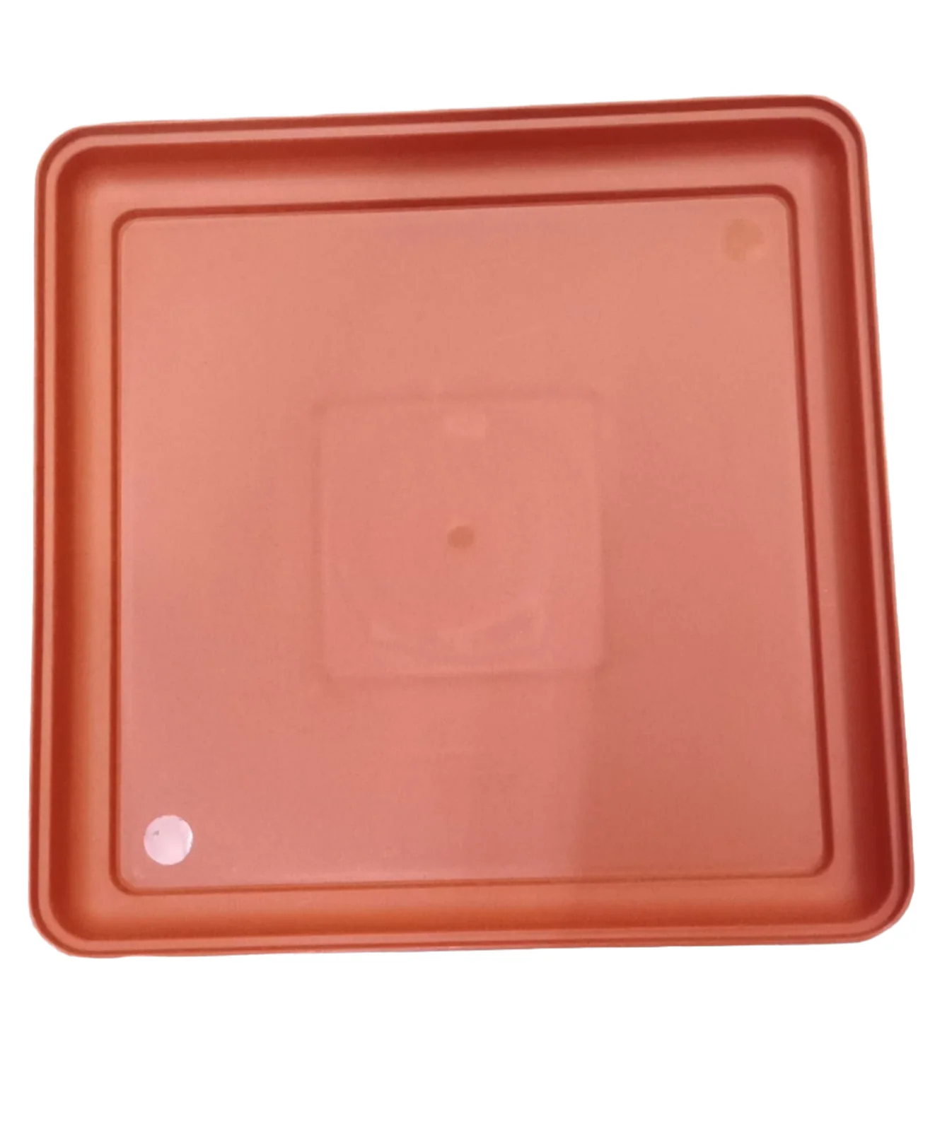 AM0934 Flower Pot Square Plastic Plant 10 Inch Saucer Tray Plant Pot - Image 2