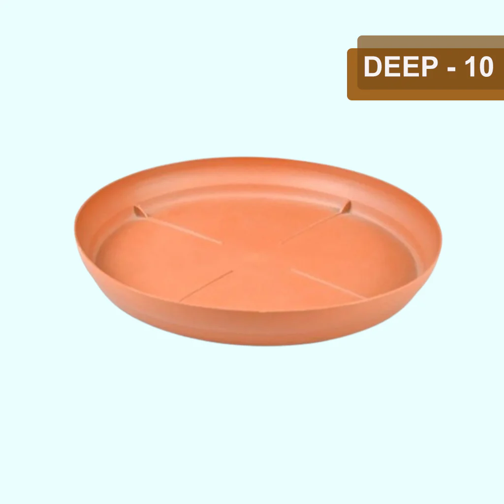 AM0940 Flower Pot Plant Saucer 10 Inch Base Plate Tray