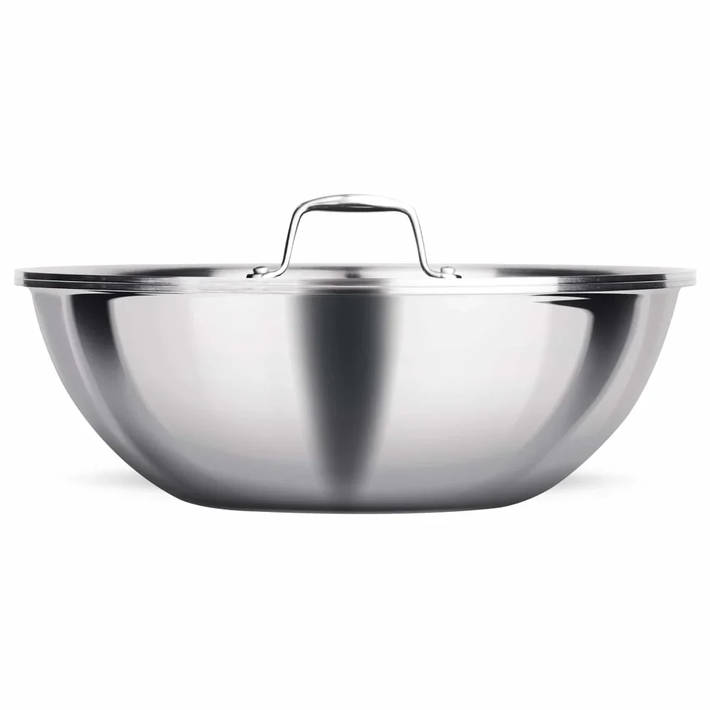 AM0973 Milton Pro Cook Tri-ply Silver Triply Tasla 26cm Designed For Healthy Cooking - Image 8