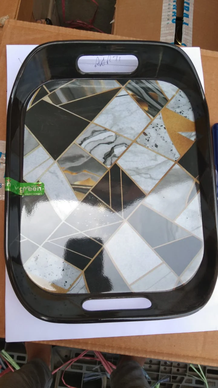 AM3220 Era Serving Tray 25.7x20 cm H1 Floral Design - Image 7