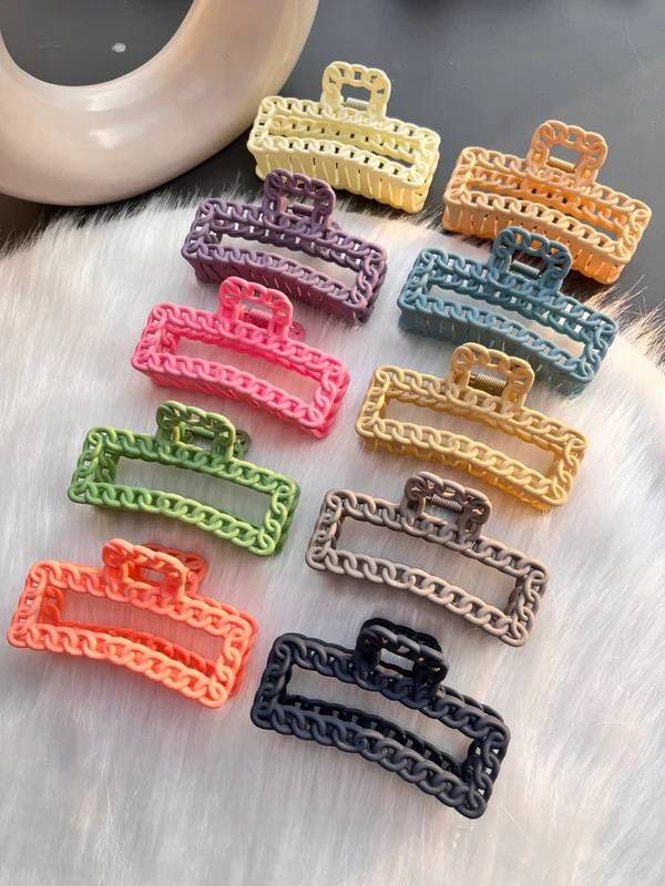 AM1108 Matte Design Hair Claw Clip - Image 3