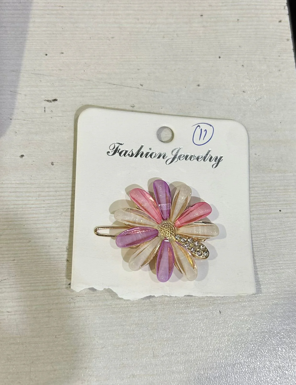 AM1030 Bridal Metal Hairpins Flower Hair Clip for Girls & Womens - 1 Pcs - Image 11