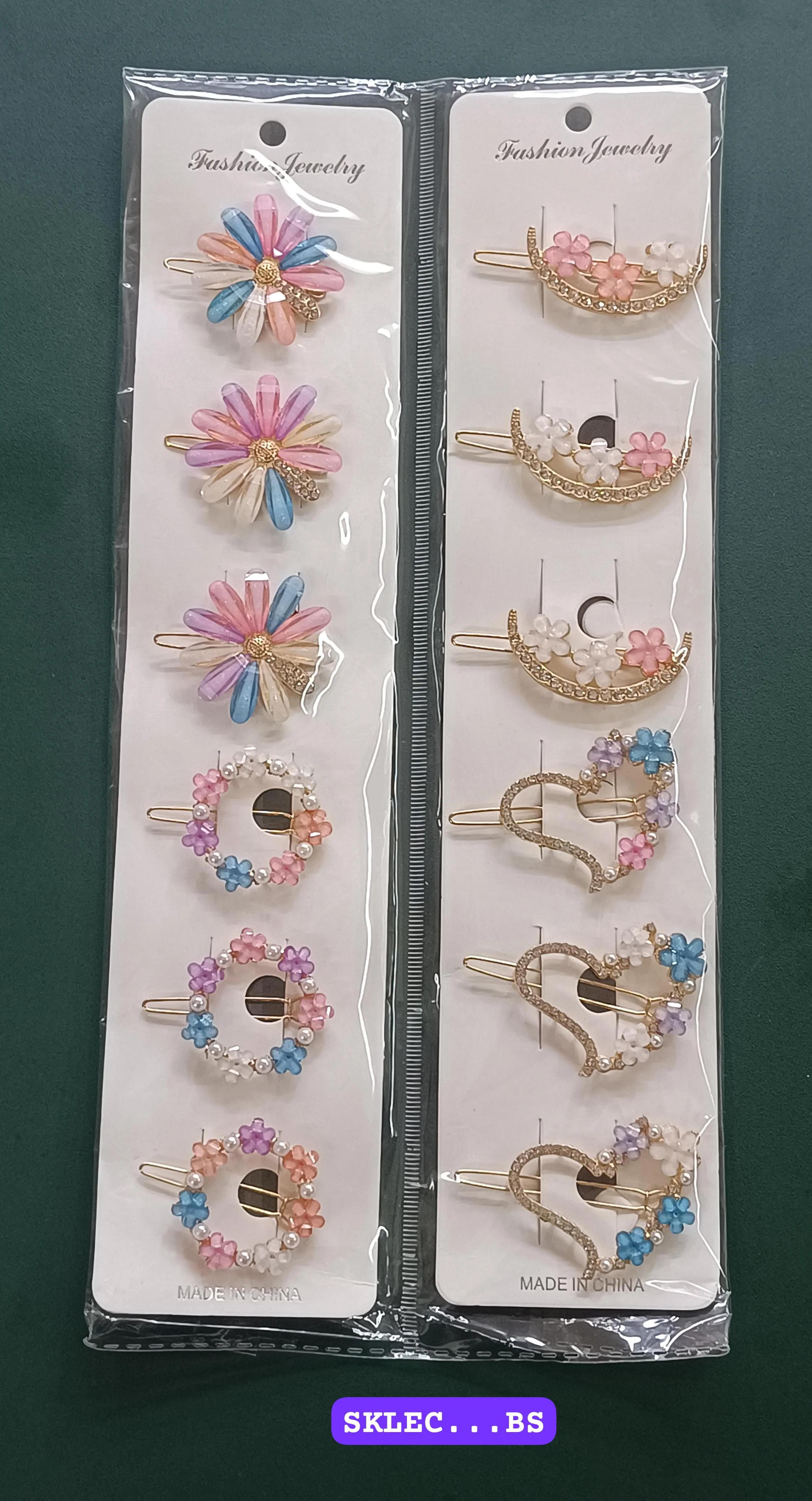 AM1030 Bridal Metal Hairpins Flower Hair Clip for Girls & Womens - 1 Pcs - Image 12