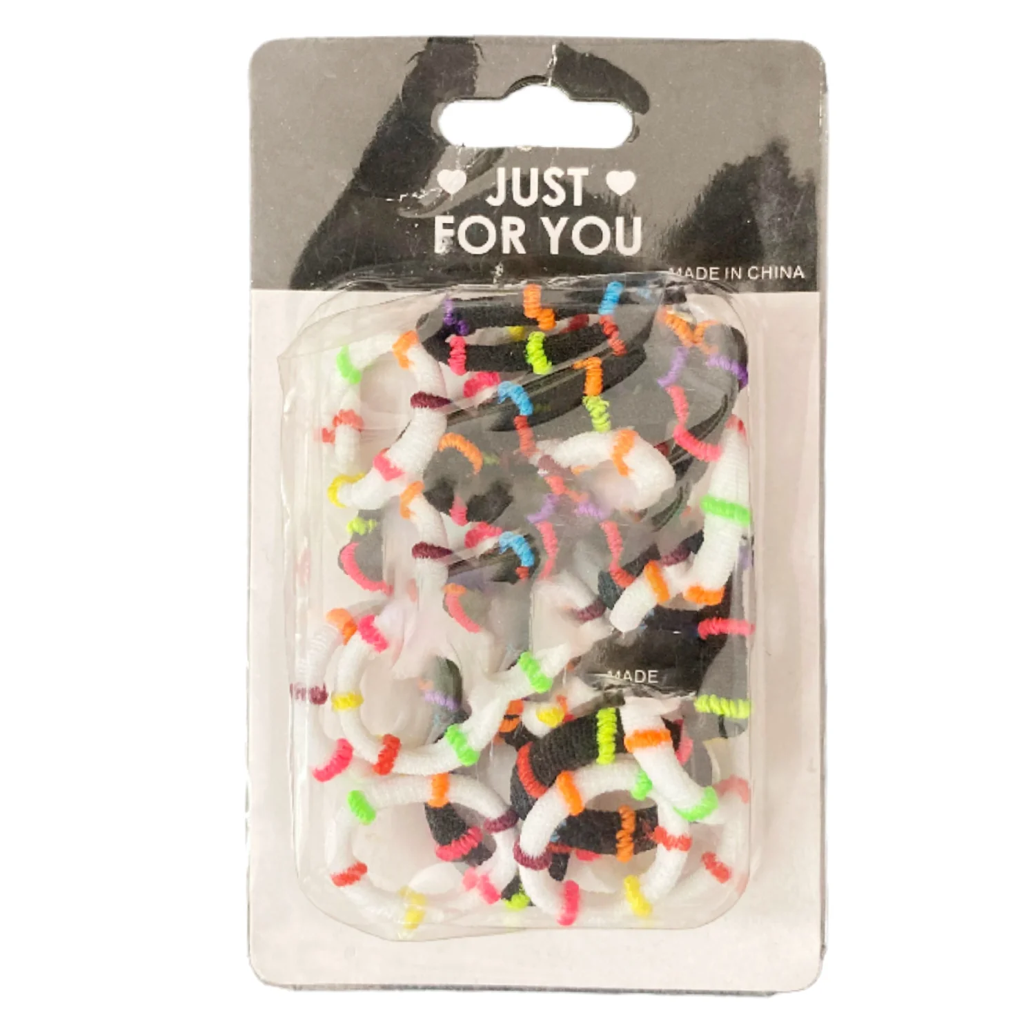 AM1054 Mini Hair Ties for Toddler Girls, Tiny Baby Girls Hair Ties - 25Pcs