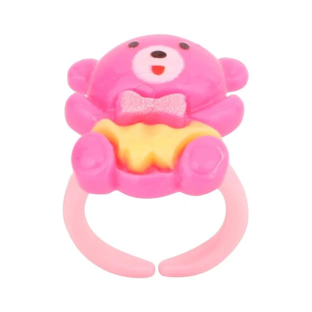 Am1110 Kids  Cartoon Pretend Play Toy Rings in a Heart Shape Box (36 Pcs) - Image 4