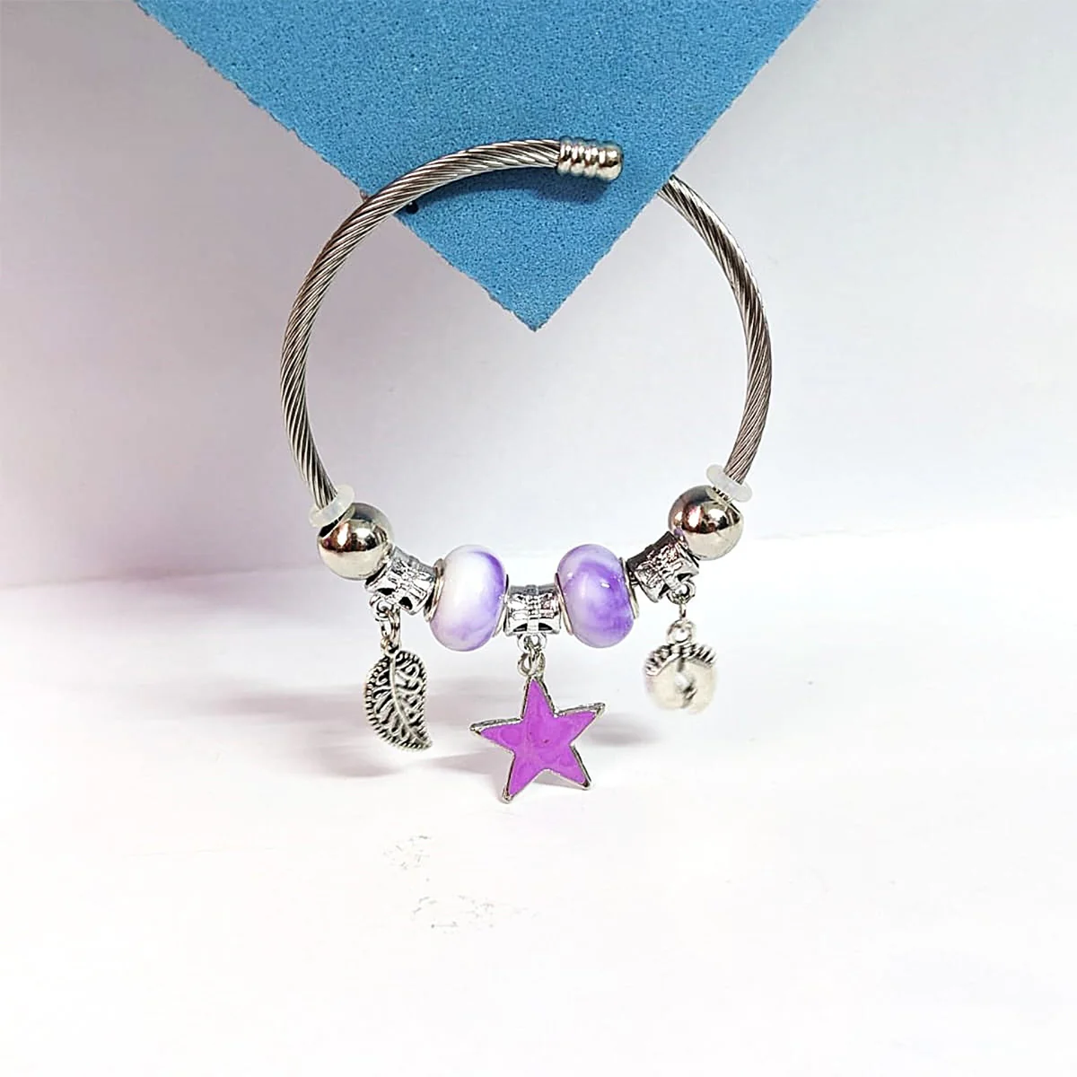 AM1121 Purple Star Enchantment Bracelet - Image 3