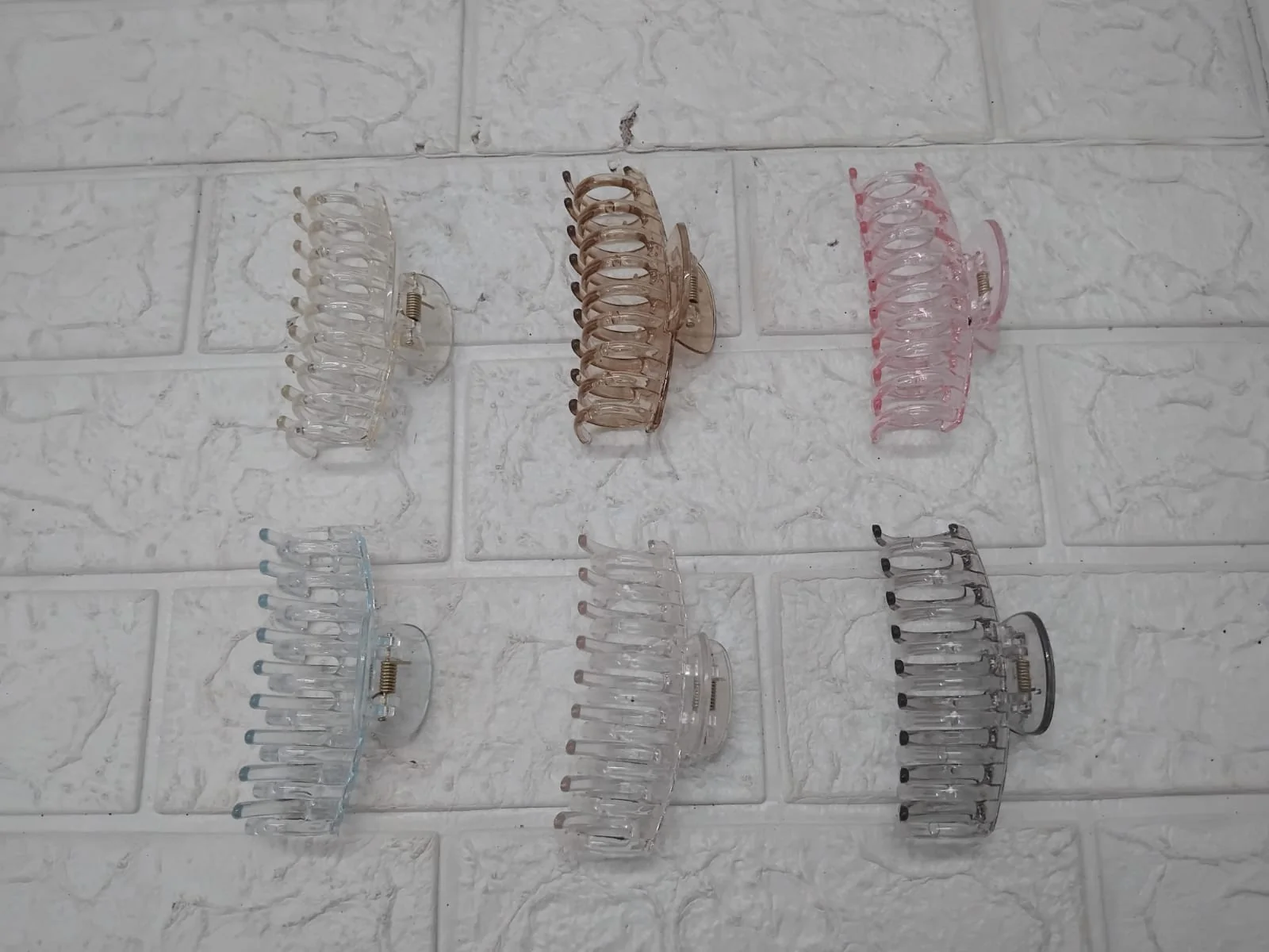 AM1153 Hair Claw Clips Transparent Clutcher For Women Girls 1 Pcs - Image 11