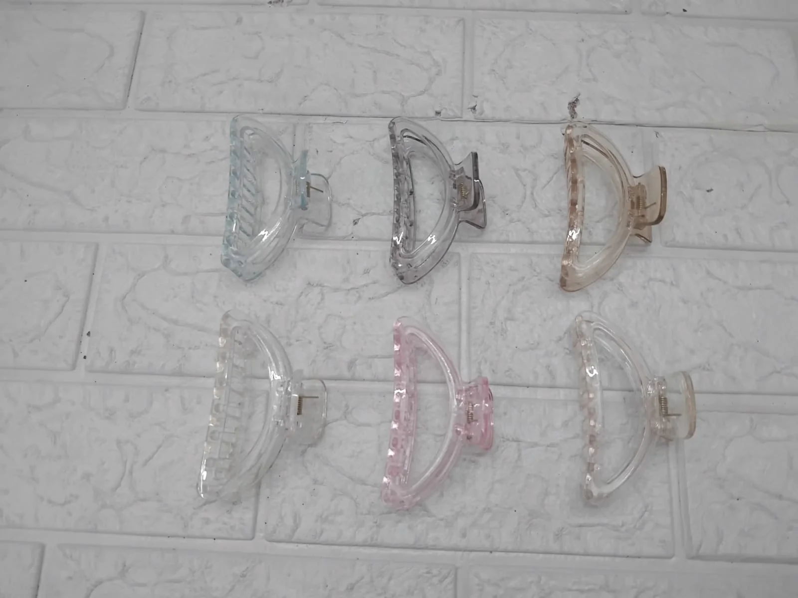 AM1153 Hair Claw Clips Transparent Clutcher For Women Girls 1 Pcs - Image 13