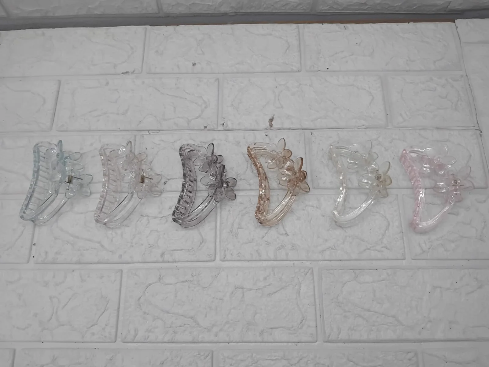 AM1153 Hair Claw Clips Transparent Clutcher For Women Girls 1 Pcs - Image 14