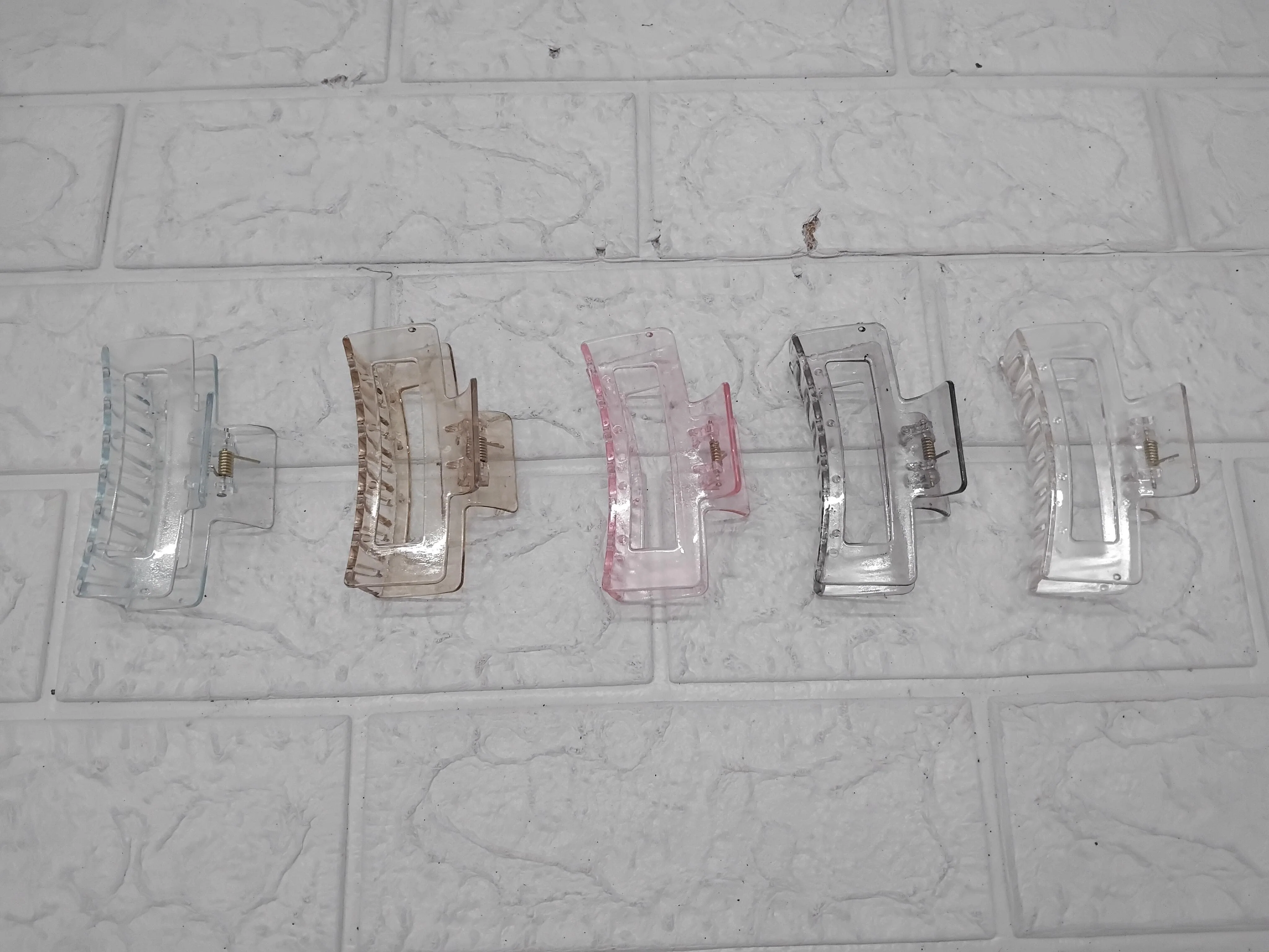 AM1153 Hair Claw Clips Transparent Clutcher For Women Girls 1 Pcs - Image 9
